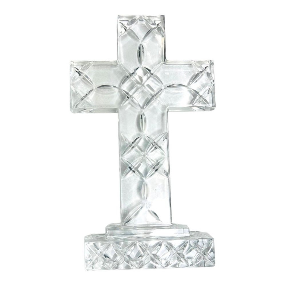 Royal Limited 24% Full Lead Crystal 10" Decorative Cross